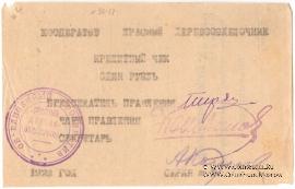 1 рубль 1923 г. (Петроград)